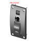 Rocker Switch with 1 Panels - (ON) -OFF-(ON) - PN-2121W - ASM